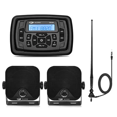 $79.99 • Buy Bluetooth Stereo Radio Boat Marine Receiver AM FM System USB/AUX MP3 Player Kit
