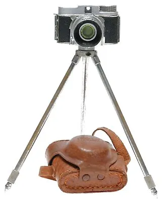 Mycro IIIa Subminiature Film Camera Ona 1:4.5 F=20mm Filter Shade Hood Tripod • $159
