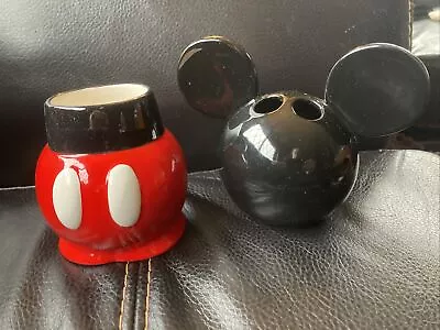 RARE Vintage Mickey Mouse Disney Bathroom Set • $60