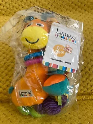 New Sealed Lamaze Play & Grow Stretch The Giraffe Soft Baby Sensory Toy • £11.49