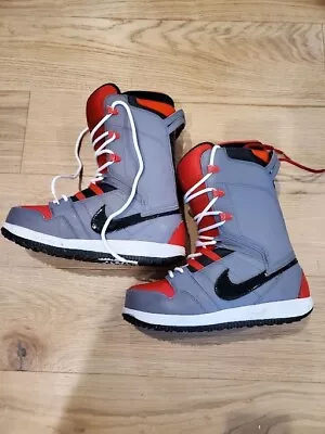 RARE - Nike Vapen Snowboard Boots (Red - Size 9.5 Men's) • $255
