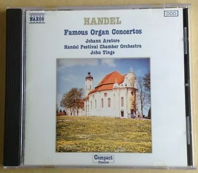 Handel - Famous Organ Concertos CD • £1.99