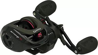 Quantum PT Smoke S3 SM101SPT Left Hand 6.1:1 Baitcast Reel • $139.99