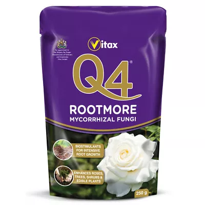 Vitax Garden Q4 Rootmore Enhances RosesTreesShrubs And Edible Plants 250g • £7.98