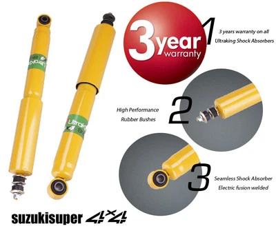 2 Rear HD Gas Shock Absorbers Pajero NH NJ NK NL Mitsubushi 1991-2000 Pair • $119.37