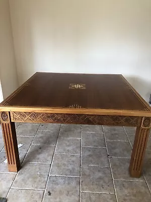 Custom Made Dining Table. 8 Settings. In-built Drawers.  • $950