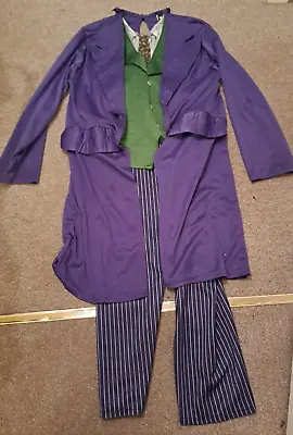 The Joker Batman Fancy Dress Costume Size Child M 5-6y Rubies • £2.99