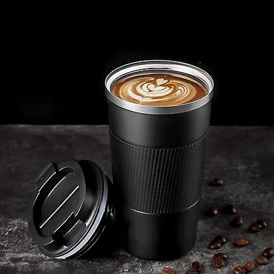 17oz Travel Mug Insulated Coffee Cup With Lid Leak Proof  Stainless Steel Vacuum • $15.95