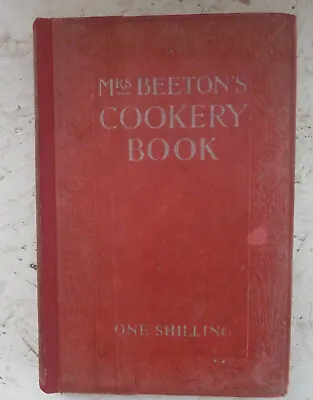 Vintage Book 1905 Mrs Beeton's Cookery Book H/B Recipes • £14.50
