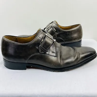 Magnanni Size 9 Marco Monk Strap Loafers  • $84.99