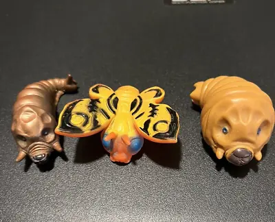 Mothra Larvae SD Super Deformed Finger Puppet Figure LOT Godzilla • $19.99