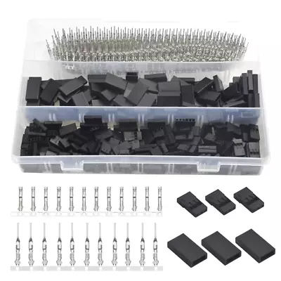 900 PCS Universal Servo Cable Wire Connector Male Female Crimping Pin Kit For JR • $18.95