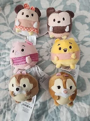 Disney Store UFUFY Mini Plush - Mickey Minnie Pooh Piglet Chip & Dale • $15