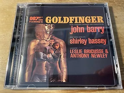 GOLDFINGER (John Barry) OOP Expanded James Bond Score Soundtrack CD EX • £11.99