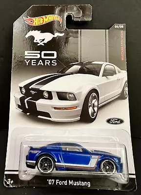 2014 Hot Wheels MUSTANG 50 YEARS 6/8 ~ '07 FORD MUSTANG ~ BOX SHIPS FREE • $11.95