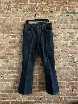 Vintage Levi’s Orange Label Men’s Bell Bottoms Sz 34 Raw Denim 1969-70 • $155