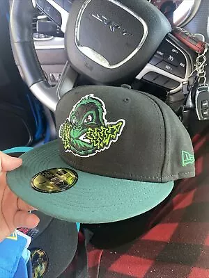 New Era 59fifty Eugene Emeralds MILB Fitted Hat Size 7 1/4 • $27