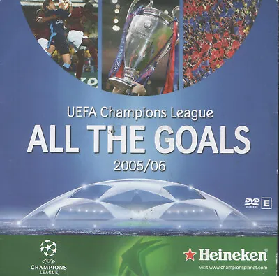 Uefa Champions League - All The Goals 2005/06 – Promo Dvd (2006) • £1.99