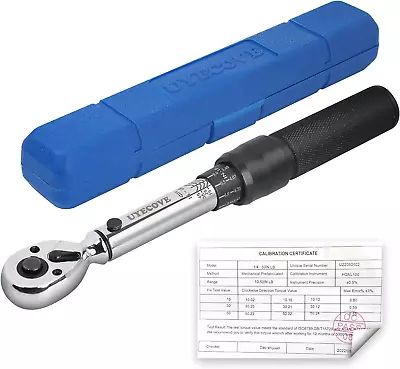 1/4-Inch Drive Click Torque Wrench Dual-Direction Click Professional Torque Wre • $33.17