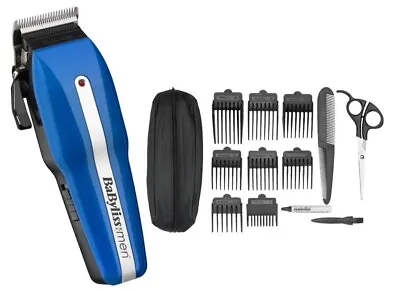 Babyliss Mens Pro Powerlight Mains/Cordless Hair Clippers Trimmer Kit Set 7498CU • $53.99