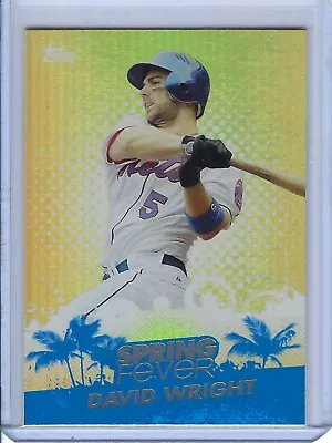 2013 Topps Spring Fever New York Mets David Wright # Sf-26 • $1.10