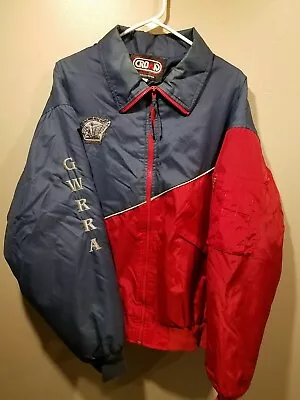 CROWN OF CALIFORNIA Goldwing Motorcycle Jacket Size XL Removable Lining VTG Snow • $49.99