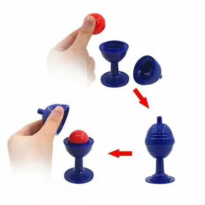 Magic Ball & Vase~Egg Cup & Ball (Small) Magic Trick~Classic Close Up Appearing • £4.99