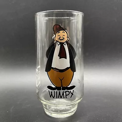 Coca-Cola Popeye Glass 1975 Wimpy • $4.99