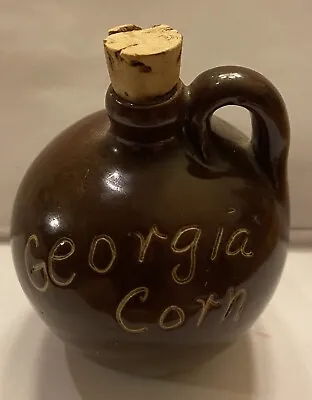 Vintage W.J. Gordy Art Pottery Miniature Georgia Corn Whiskey Jug • $49.99