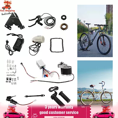 24V 250W Electric Bicycle Conversion Kit E-Bike Cycling Brush Motor & Controller • $72.20