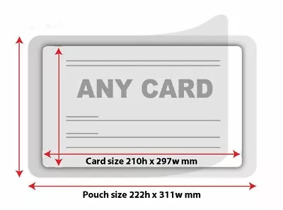 Self Seal Pouches Self Adhesive Cold Seal Laminating Pouches A4 Pack Of 1-500 • £2.59