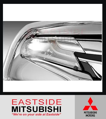 Genuine Mitsubishi Pajero Qe Sport Headlamp Protectors Mz350581 • $138.64