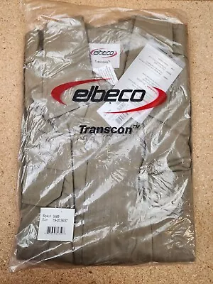 New Elbeco Transcon Coverall Jumpsuit Tan Workwear Men's 19-20 36/37 #5669 NWT • $49.95