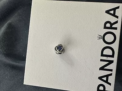 Genuine Pandora September Birthstone Eternity Circle Charm • £12