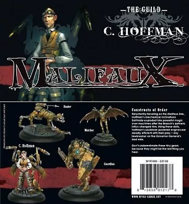 Malifaux: : - Guild Hoffman Constructs Of Order WYR1035 Box Set  Vintage • $33.14