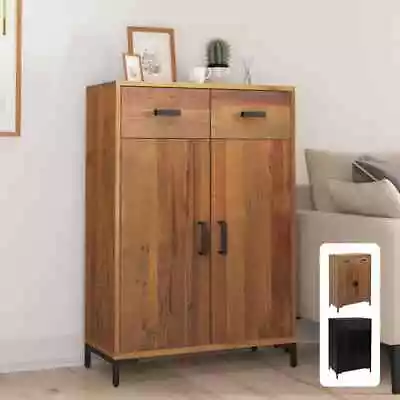 Shoe Rack Shoe Storage Cabinet For Entryway Bedroom Solid Wood Pine VidaXL • $354.99