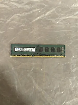 Samsung PC3-10666 4 GB DIMM 1333 MHz DDR3 Memory (M378B5273CHO-CH9) • $8.25