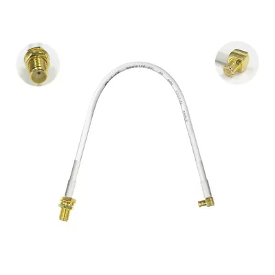 SMA Female To MCX Male RA 90° Adapter Pigtail Cable RG174 15/30/50/100cm New • $3.89