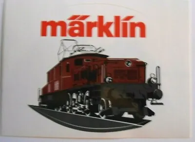 Promotional Stickers Märklin Crocodile E Locomotive Electric Locomotive • $13.42