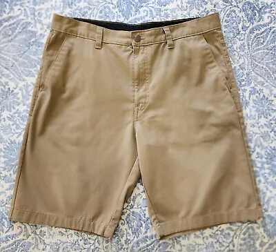 Volcom True To This Chino Shorts Men's 36 - Khaki - 10  Inseam MINT COND WORN 2x • $14