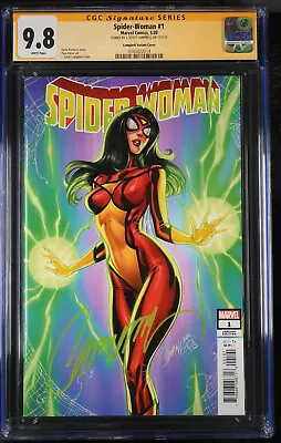 Spider-Woman #1 J Scott Campbell Variant CGC 9.8 - Signed • $127.50