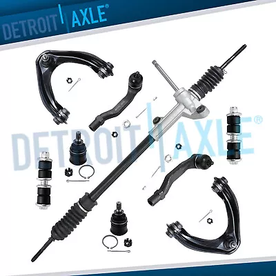 9pc New Complete Manual Steering Rack And Pinion Suspension Kit For Honda Civic • $197.37