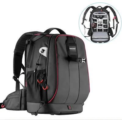 $291.25 • Buy Camera Case Backpack For SLR DSLR Bag Anti-theft Combination Lock DJI Accessory 