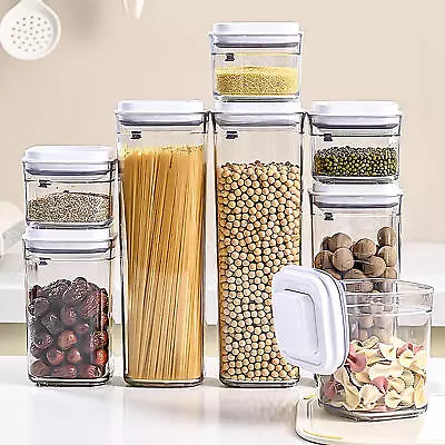 Cereal Storage Containers Kitchen Airtight Food Storage Containers BPA Free  • £8.63