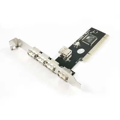 X-MEDIA XM-UB2105 PCI 5-Port (4+1) High Speed USB 2.0 Controller Adapter Card • $9.99