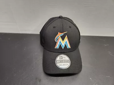 Mens New Era MLB 39Thirty Flex Fit Cap Miami Marlins Size S/M. New • $21.59