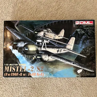 Dragon 1:48 Master Series Mistel-2/S2 (Fw190f-8 W/ Ju88 G-1) Model Plane #5510 • $89.99