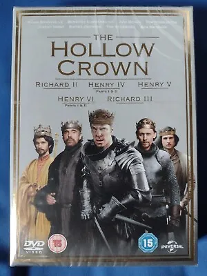 THE HOLLOW CROWN (BBC 2012 TV SERIES) DVD * NEW SEALED FREE 1st CLASS P&P UK R2 • £19.97