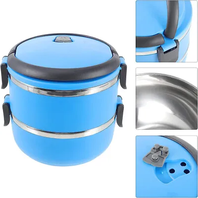 Hot Food Flask Stainless Steel Lunch Box Thermos Vacuum Insulated Trave Portable • $15.90