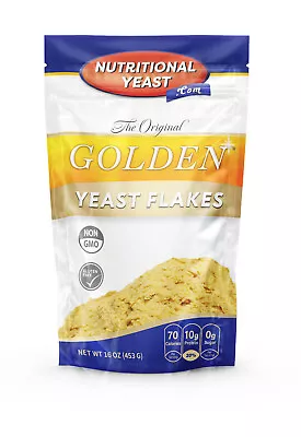 GOLDEN™ Yeast Flakes | Nutritional Yeast (5 Lbs) • $62.83